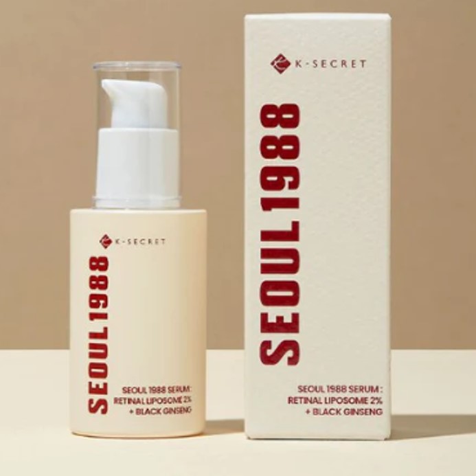 K SECRET - SEOUL 1988 Serum : Retinal Liposome 2% + Black Ginseng 30ml